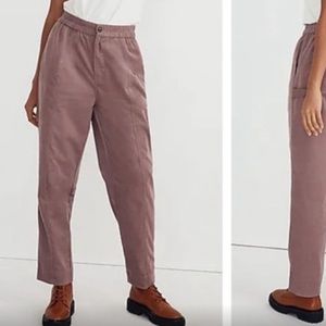 Madewell Huston Tapered Pull-On Crop Size Small